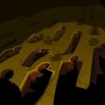 Field of Man-Sized Holes